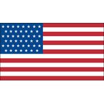 3 x 5 ft. 45 Star U.S. Flag