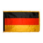 3ft. x 4ft. Germany Flag Indoor with Fringe