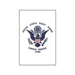 28 x 40 in. US Coast Guard Banner
