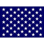 2ft. 8in. x 3ft. 9in. U.S. Union Jack Ensign
