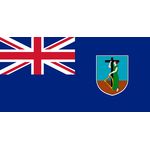 2ft. x 3ft. Montserrat Flag with Canvas Header