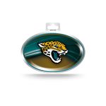 Jaguars Metallic Oval Sticker