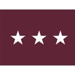 3ft. x 5ft. Army Medical 3 Star General Flag w/Grommets