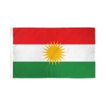 2ft. x 3ft. Kurdistan Flag with Side Pole Sleeve