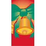 30 x 60 in. Holiday Banner Joy Bell
