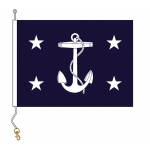 3ft. x 5ft. Secretary of the Navy Flag w/Line Snap & Ring