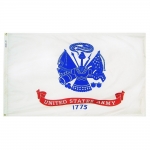 6ft. x 10ft. Army Flag Nylon w/ H & G (Government)