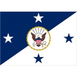 2ft. x 3ft. Chief of Naval Operations Flag H & G