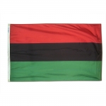 2ft. x 3ft. African Americans Flag with Brass Grommets