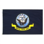6ft. x 10ft. Navy NYL Flag H & G (Government)