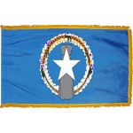 4ft. x 6ft. Northern Marianas Flag Fringed with Side Pole Sleeve
