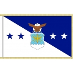 3ft. x 5ft. Chief of Staff of U.S. Air Force Flag Fringed