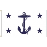 3ft. x 5ft. Assistant Secretary of the Navy Flag Heading and Grommets