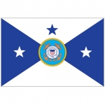 3ft. x 5ft. USCG Vice Commandant Flag H & G