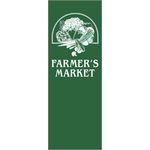 30 x 60 in. Seasonal Banner Farmers Market Vegetable Basket