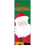 30 x 96 in. Holiday Banner Santa Claus