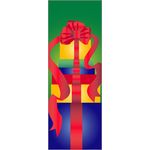 30 x 96 in. Holiday Banner Holiday Gift Boxes