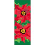 30 x 60 in. Holiday Banner Poinsettias