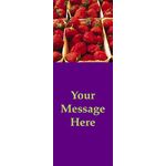 30 x 84 in. Seasonal Banner Strawberry Jam