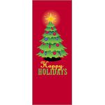17 x 36 in. or 17 x 45 in. Christmas Tree Banner