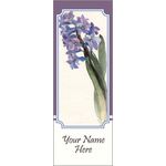 30 x 96 in. Seasonal Banner Watercolor Hyacinth