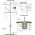 Fiberglass Nautical Single Mast Flagpole with Yardarm/Gaff