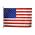 25ft. x 40ft. US Flag Heavy Polyester Rope Heading