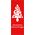 30 x 60 in. Holiday Banner Town Crier Christmas Tree