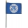 4 in. x 6 in. DHS Flag Mounted on a 10 in. staff