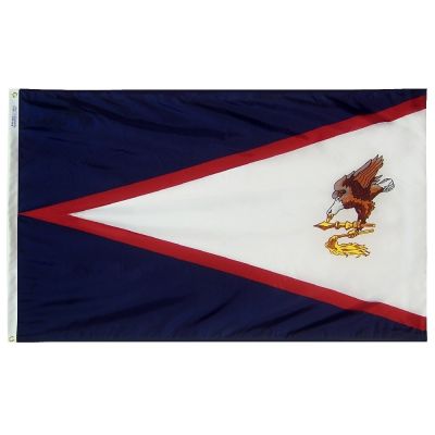 4ft. x 6ft. American Samoa Flag with Brass Grommets