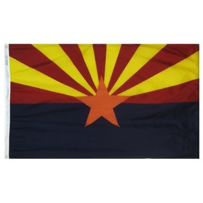 2ft. x 3ft. Arizona Flag with Brass Grommets