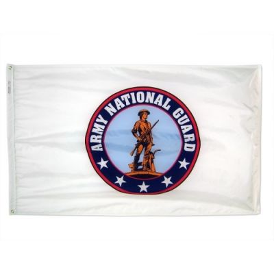 2 ft. x 3 ft. Army National Guard Flag Indoor Display