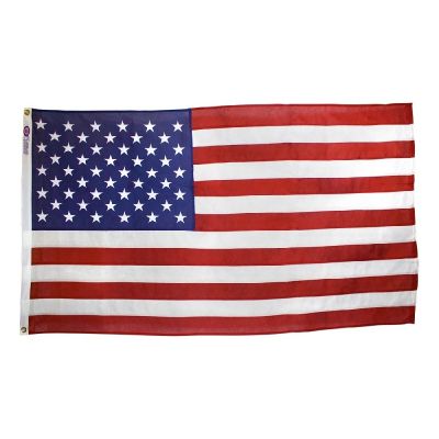 2ft. 6 in. x 4ft. US Cotton Flag Fully Sewn