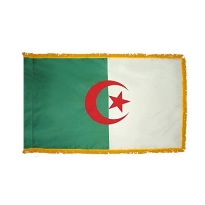 4 ft. x 6 ft. Algeria Flag for Parades & Display with Fringe