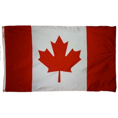 4ft. x 6ft. Canada Flag with Brass Grommets