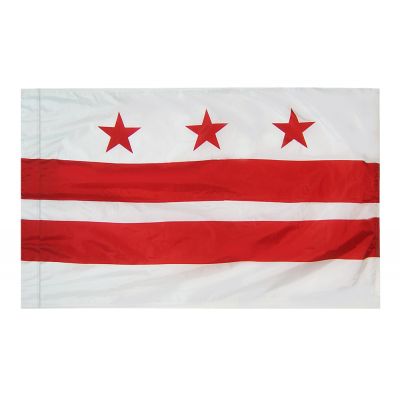 3ft. x 5ft. District of Columbia Flag Side Pole Sleeve