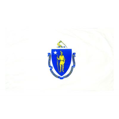 3ft. x 5ft. Massachusetts Flag Side Pole Sleeve