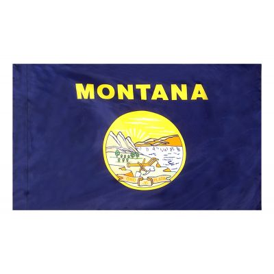 3ft. x 5ft. Montana Flag Side Pole Sleeve