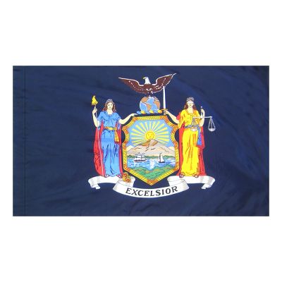 3ft. x 5ft. New York State Flag Side Pole Sleeve