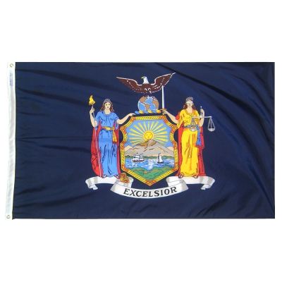 5ft. x 8ft. New York State Flag