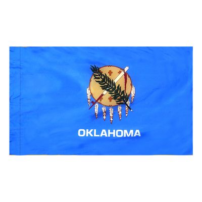 3ft. x 5ft. Oklahoma Flag Side Pole Sleeve