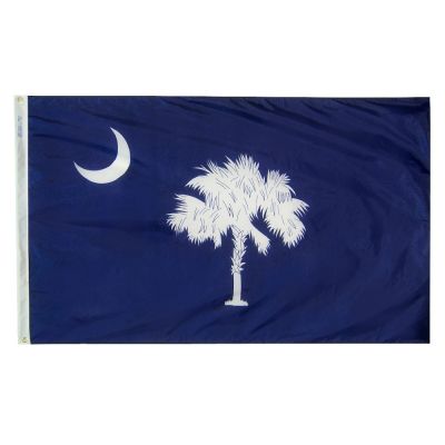 3ft. x 5ft. South Carolina Flag with Brass Grommets