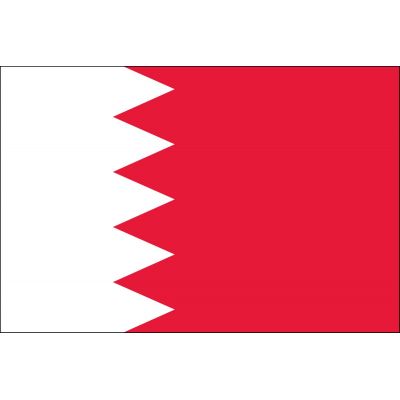 2ft. x 3ft. Bahrain Flag for Indoor Display