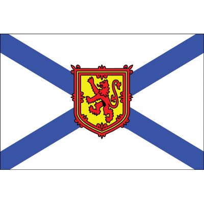 3ft. x 6ft. Nova Scotia Flag for Parades & Display with Fringe