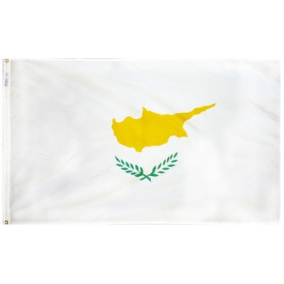 3ft. x 5ft. Cyprus Flag with Brass Grommets