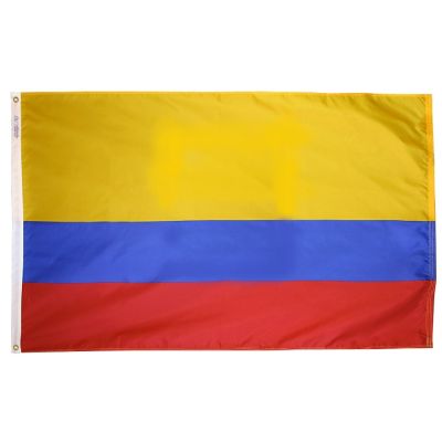 2ft. x 3ft. Ecuador Flag No Seal with Canvas Header