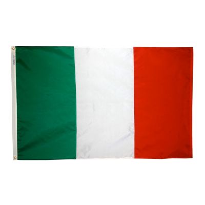 2ft. x 3ft. Italy Flag with Canvas Header