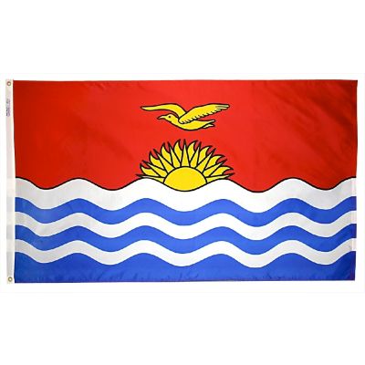 2ft. x 3ft. Kiribati Flag with Canvas Header