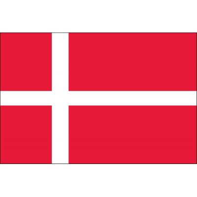 3ft. x 5ft. Denmark Flag for Parades & Display