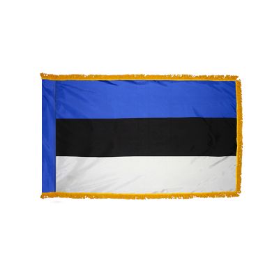 4ft. x 6ft. Estonia Flag for Parades & Display with Fringe